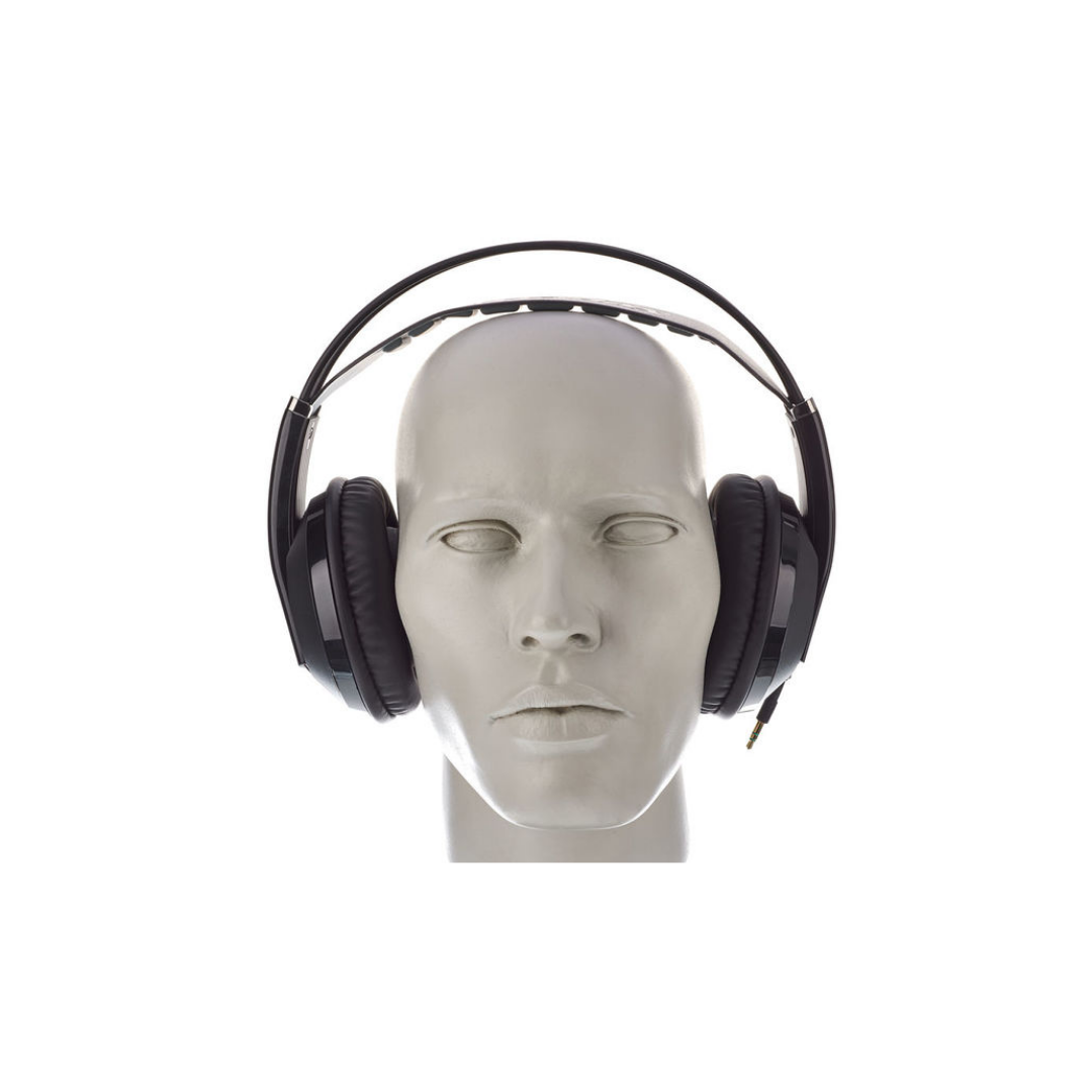 SUPERLUX HD662EVO BK PROFFESIONAL STUDIO MONITORING HEADPHONE COLOR BLACK, SUPERLUX, HEADPHONE, superlux-heaphones-sup-hd662evo-bk, ZOSO MUSIC SDN BHD