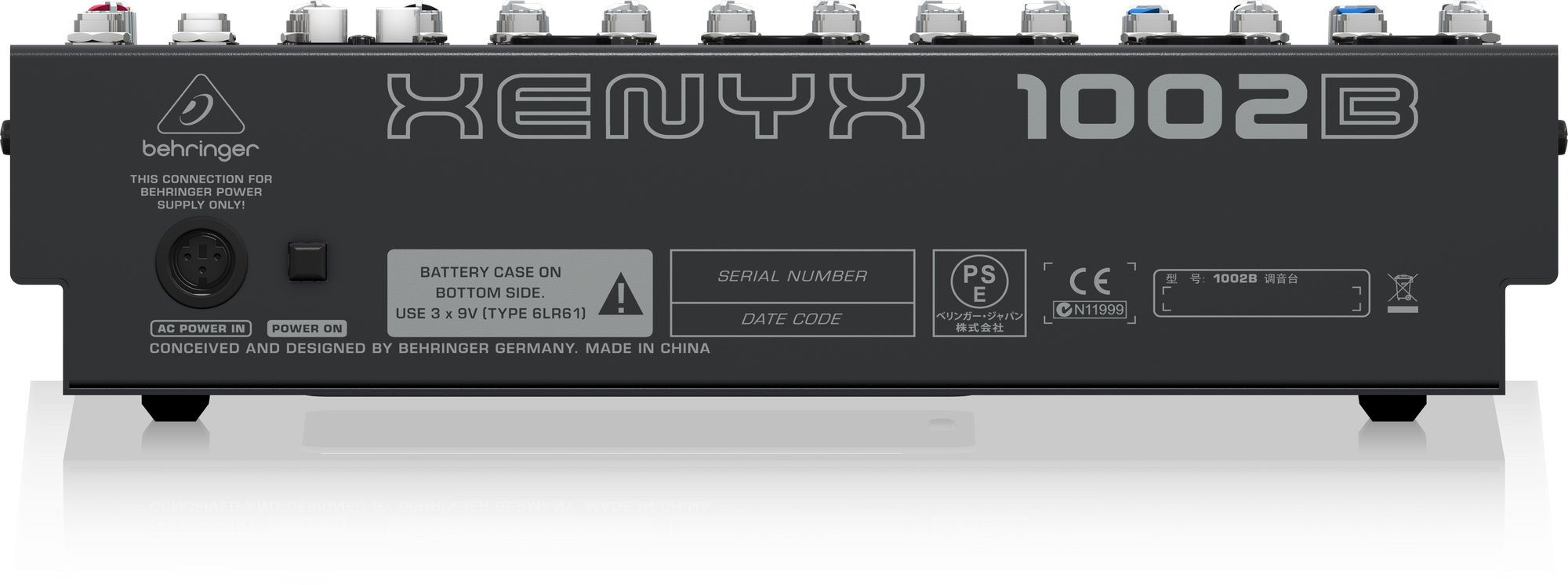 Behringer Xenyx 1002B 10-channel Mixer (Xenyx-1002B) | BEHRINGER , Zoso Music