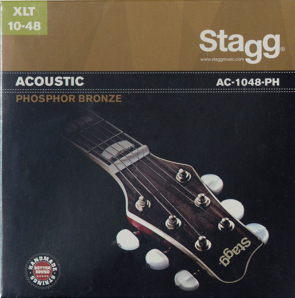 STAGG AC-1048-PH PHOSPHOR BRONZE ACOUSTIC GUITAR STRING 10-48, STAGG, STRING, stagg-string-ac1048ph, ZOSO MUSIC SDN BHD