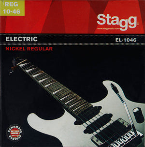 STAGG EL-1046 NICKEL PLATED STEEL ELECTRIC GUITAR STRING 10-46, STAGG, STRING, stagg-string-el1046, ZOSO MUSIC SDN BHD