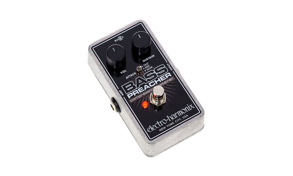 Electro-Harmonix Bass Preacher Compressor/Sustainer Effects Pedal | ELECTRO-HARMONIX , Zoso Music
