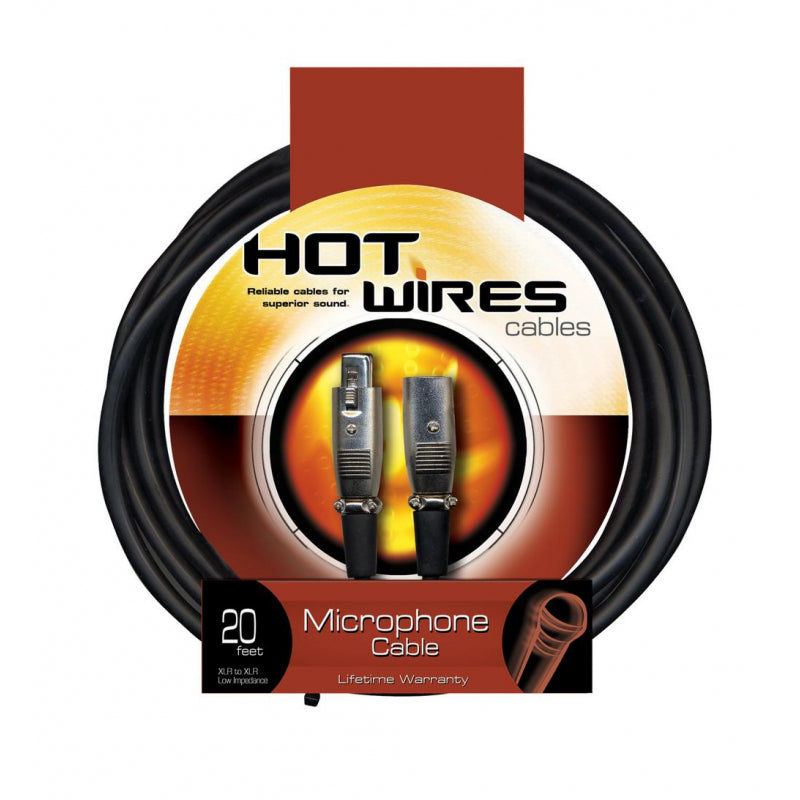 ON STAGE MC12-20 MICROPHONE CABLE 20FEET (XLR-XLR), ON-STAGE, CABLES, on-stage-cables-os-13359, ZOSO MUSIC SDN BHD