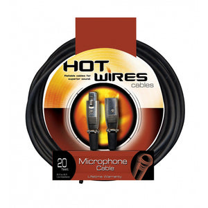 ON STAGE MC12-20 MICROPHONE CABLE 20FEET (XLR-XLR), ON-STAGE, CABLES, on-stage-cables-os-13359, ZOSO MUSIC SDN BHD