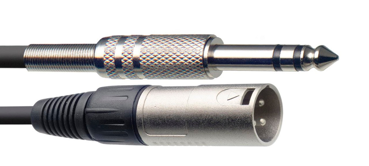 STAGG SAC3PSXM DL AUDIO CABLE XLR/JACK (M/M) 3M (10