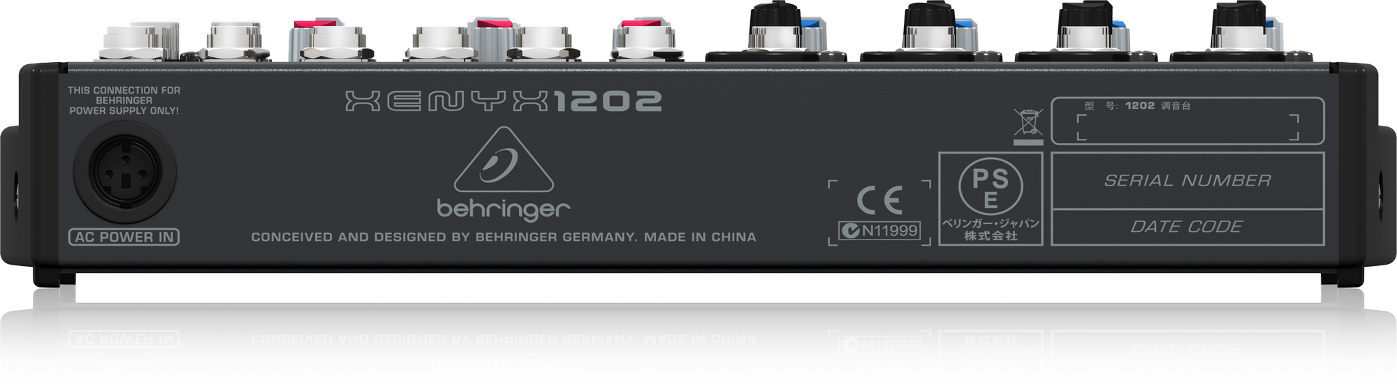 Behringer Xenyx 1202 8-channel Mixer (Xenyx-1202) | BEHRINGER , Zoso Music