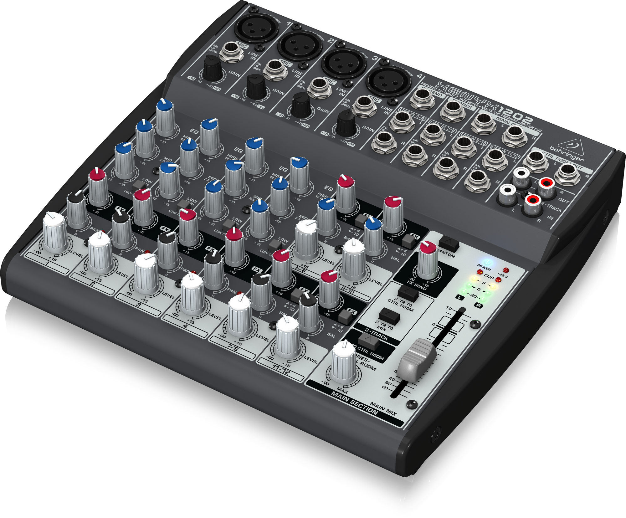 Behringer Xenyx 1202 8-channel Mixer (Xenyx-1202) | BEHRINGER , Zoso Music