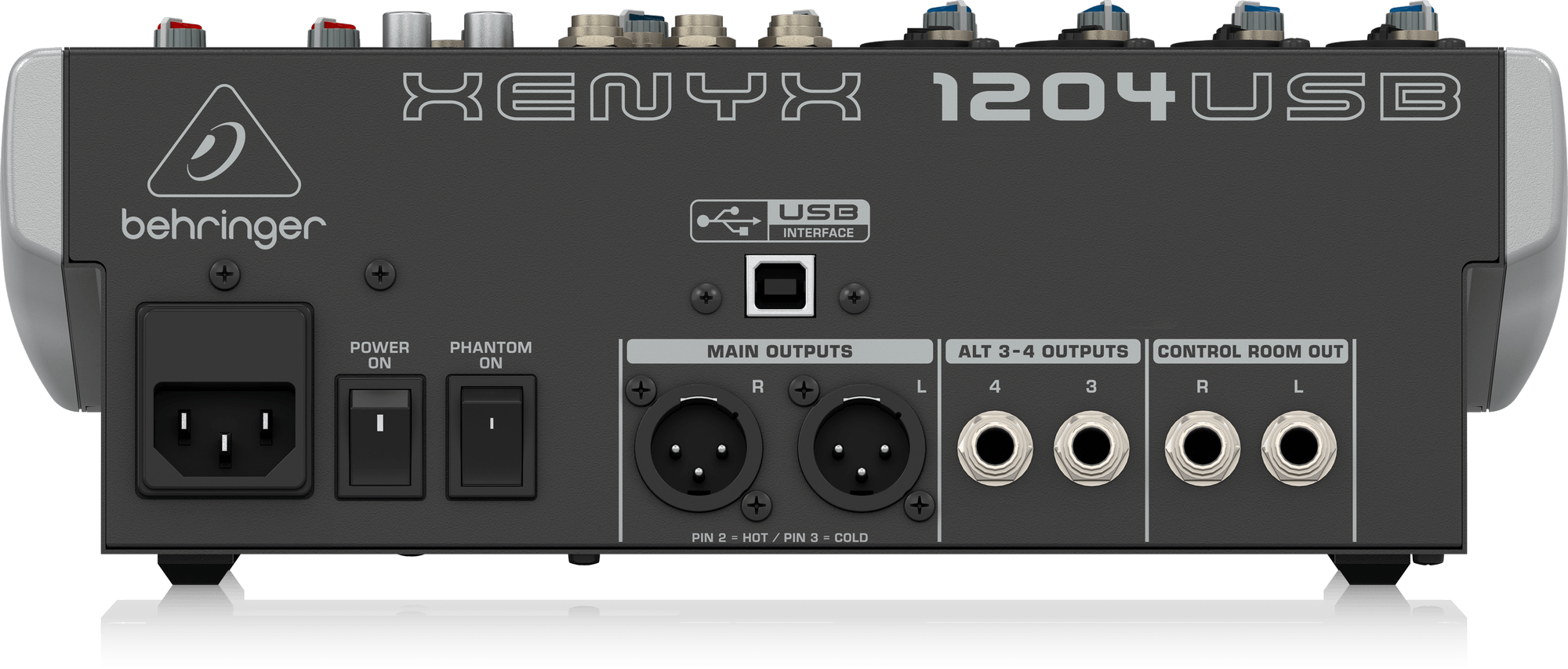 Behringer Xenyx 1204USB 8-channel Mixer with USB (Xenyx-1204USB) | BEHRINGER , Zoso Music