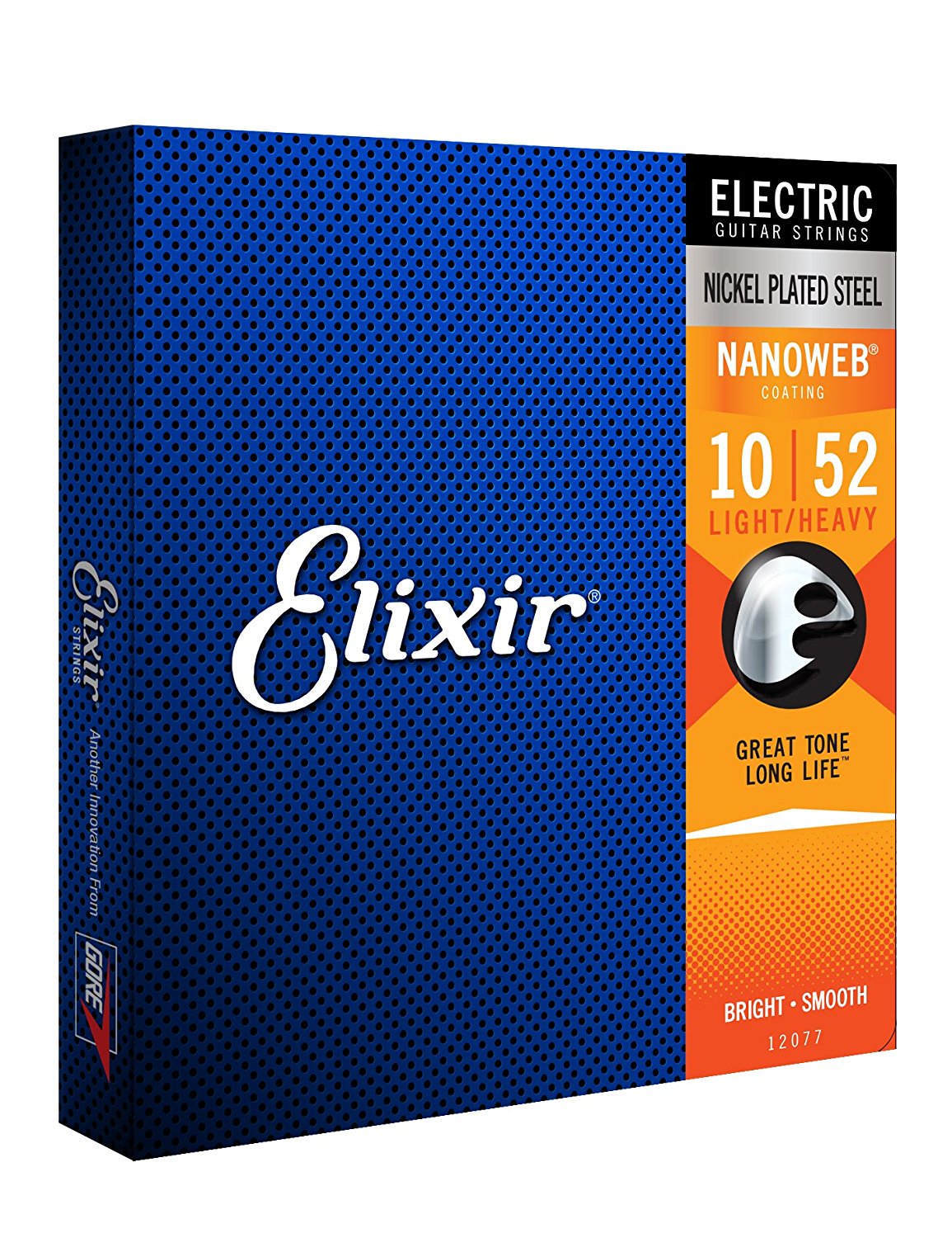 ELIXIR 12077 NANOWEB LIGHT TOP HEAVY BOTTOM ELECTRIC GUITAR STRINGS | ELIXIR , Zoso Music