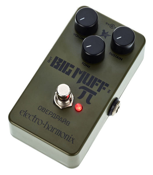ELECTRO HARMONIX GREEN RUSSIAN BIG MUFF PI GUITAR EFFECT PEDAL | ELECTRO-HARMONIX , Zoso Music