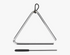 KM TRIANGLE 6", KM, SCHOOL INSTRUMENT, km-school-instrument-triangle6, ZOSO MUSIC SDN BHD