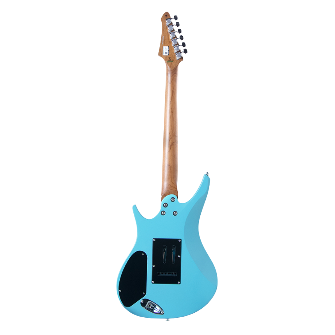 J&D DX100 ELECTRIC GUITAR ROASTED MAPLE NECK, BLUE, J&D, ELECTRIC GUITAR, j-d-dx100-electric-guitar-roasted-maple-neck-blue, ZOSO MUSIC SDN BHD