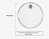 DIXON 0331 DRUMHEAD PHT114CT 14IN COATED | DIXON , Zoso Music