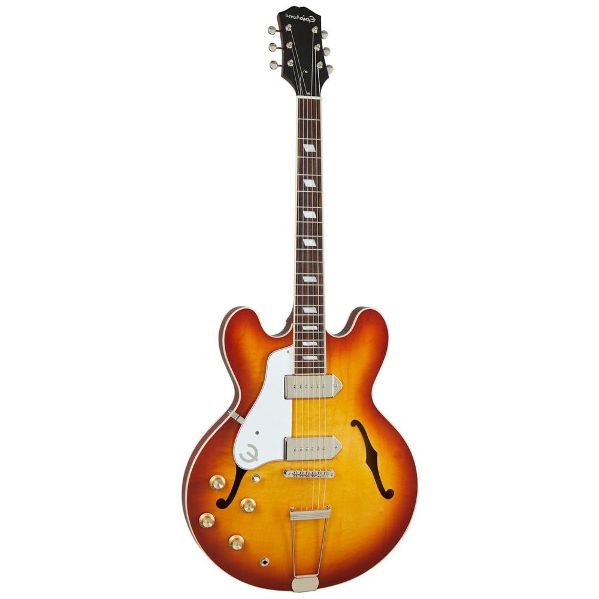 Epiphone ESECA00LRTNH1 USA Casino Archtop Hollowbody Electric Guitar (Left-handed) Royal Tan