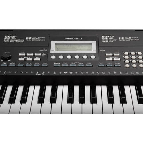 MEDELI M17 ELECTRONIC KEYBOARD 61 KEY WITH ADAPTER