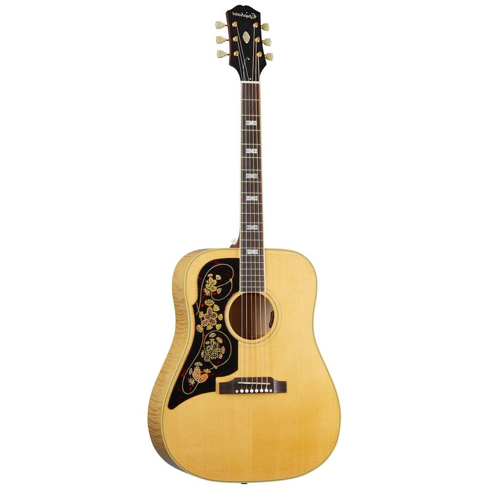 Epiphone OCSSEFANL Frontier Acoustic Electric Guitar (Left-handed) - Antique Natural