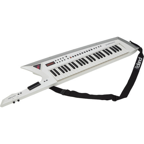 Roland AX-Edge 49-Key Keytar Synthesizer with FREE Shipping - White (AXEdge AX Edge), ROLAND, SYNTHESIZER, roland-synthesizer-axedge-w, ZOSO MUSIC SDN BHD
