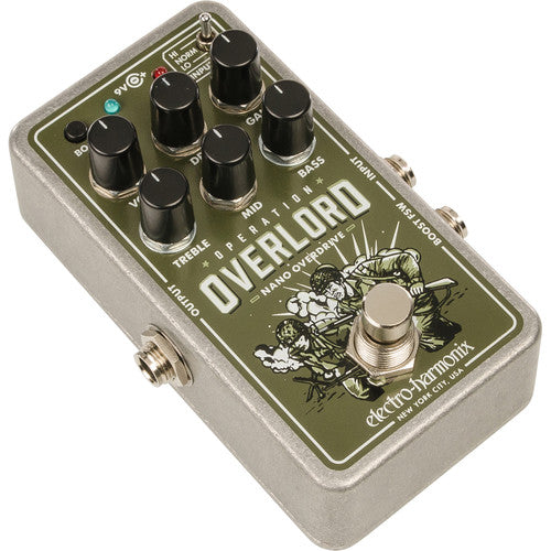 Electro-Harmonix Nano Overlord Overdrive Guitar Effects Pedal | ELECTRO-HARMONIX , Zoso Music