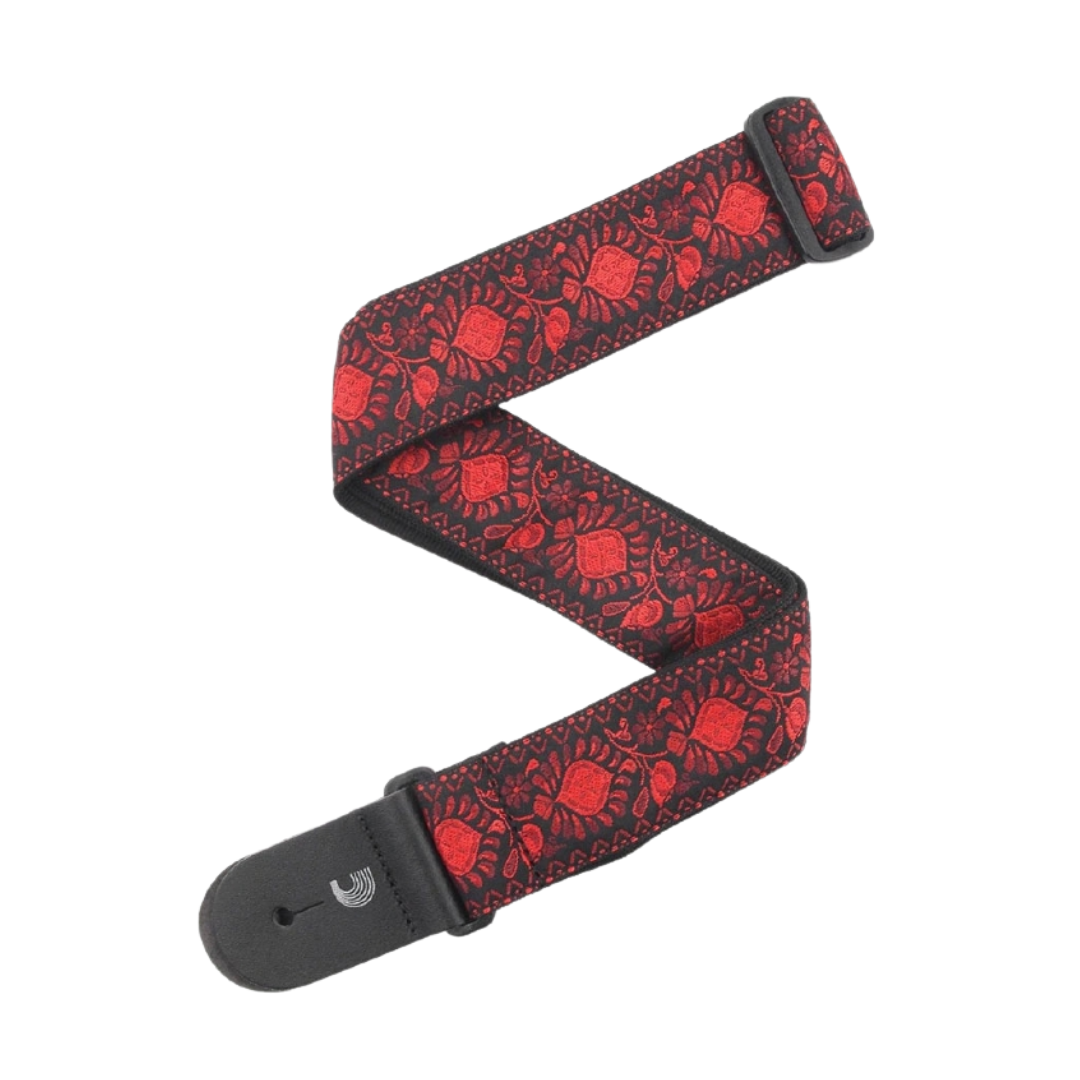 PLANET WAVES T20W1417 50MM MONTEREY 2 WOVEN GUITAR STRAP DARK RED, PLANET WAVES, GUITAR & BASS ACCESSORIES, planet-waves-guitar-accessories-t20w1417, ZOSO MUSIC SDN BHD