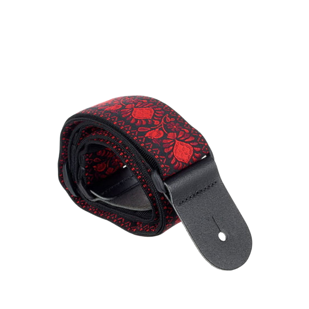 PLANET WAVES T20W1417 50MM MONTEREY 2 WOVEN GUITAR STRAP DARK RED, PLANET WAVES, GUITAR & BASS ACCESSORIES, planet-waves-guitar-accessories-t20w1417, ZOSO MUSIC SDN BHD