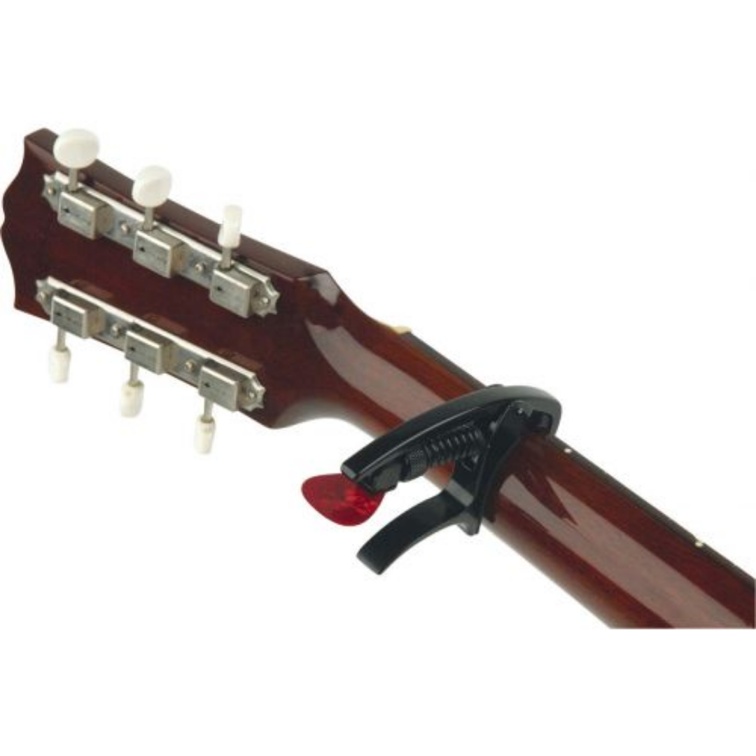 PLANET WAVES PWCP09 TRI-ACTION CAPO BLACK, PLANET WAVES, GUITAR & BASS ACCESSORIES, planet-waves-guitar-accessories-pwcp09, ZOSO MUSIC SDN BHD