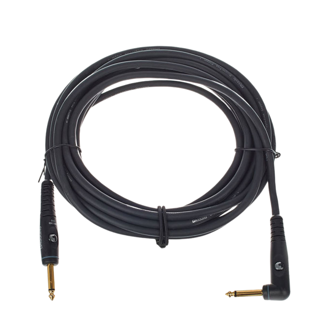 PLANET WAVES PW-GRA-20 G-CUSTOM SERIES  RIGHT ANGLED INSTRUMENT CABLE 20 FEET, PLANET WAVES, CABLES, planet-waves-audio-cable-accessory-pwgra-20, ZOSO MUSIC SDN BHD