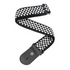 PLANET WAVES 50C02 CLASSIC CHECKERBOARD CHECKMATE PATTERN WOVEN GUITAR STRAP WITH LEATHER END, BLACK WHITE CHECKERED, PLANET WAVES, GUITAR & BASS ACCESSORIES, planet-waves-guitar-accessories-50c02, ZOSO MUSIC SDN BHD