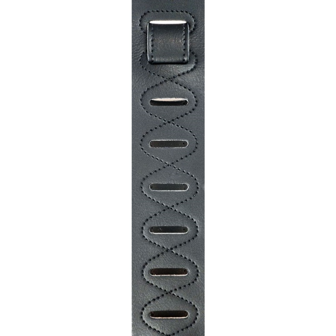PLANET WAVES 25SL00-DX SOFT GARMENT LEATHER STRAP FOR GUITARS - BLACK, PLANET WAVES, GUITAR & BASS ACCESSORIES, planet-waves-guitar-accessories-25ls00-dx, ZOSO MUSIC SDN BHD