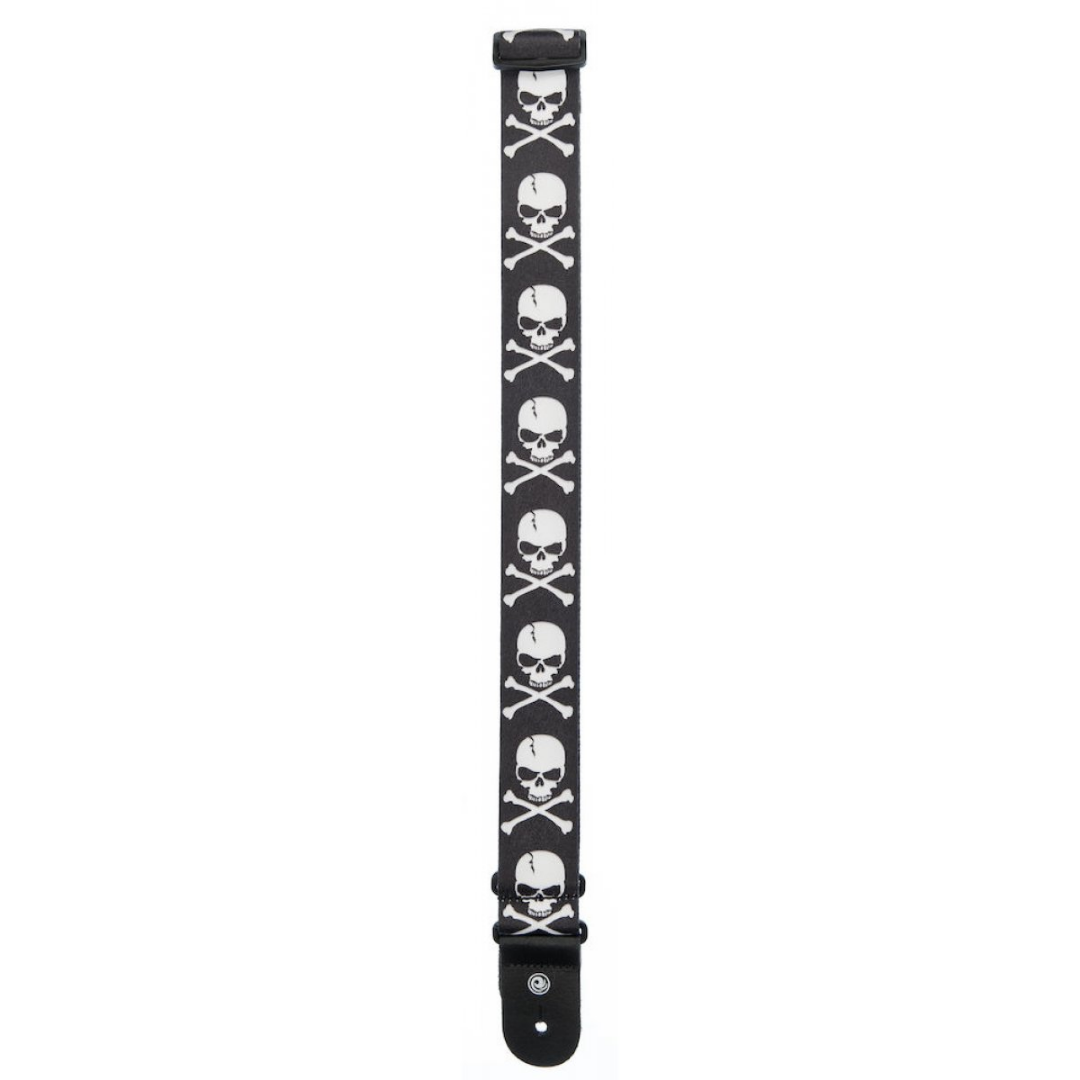 PLANET WAVES CROSS BONE SKULL STRAP 50H01, PLANET WAVES, GUITAR & BASS ACCESSORIES, planet-waves-guitar-accessories-50h01, ZOSO MUSIC SDN BHD