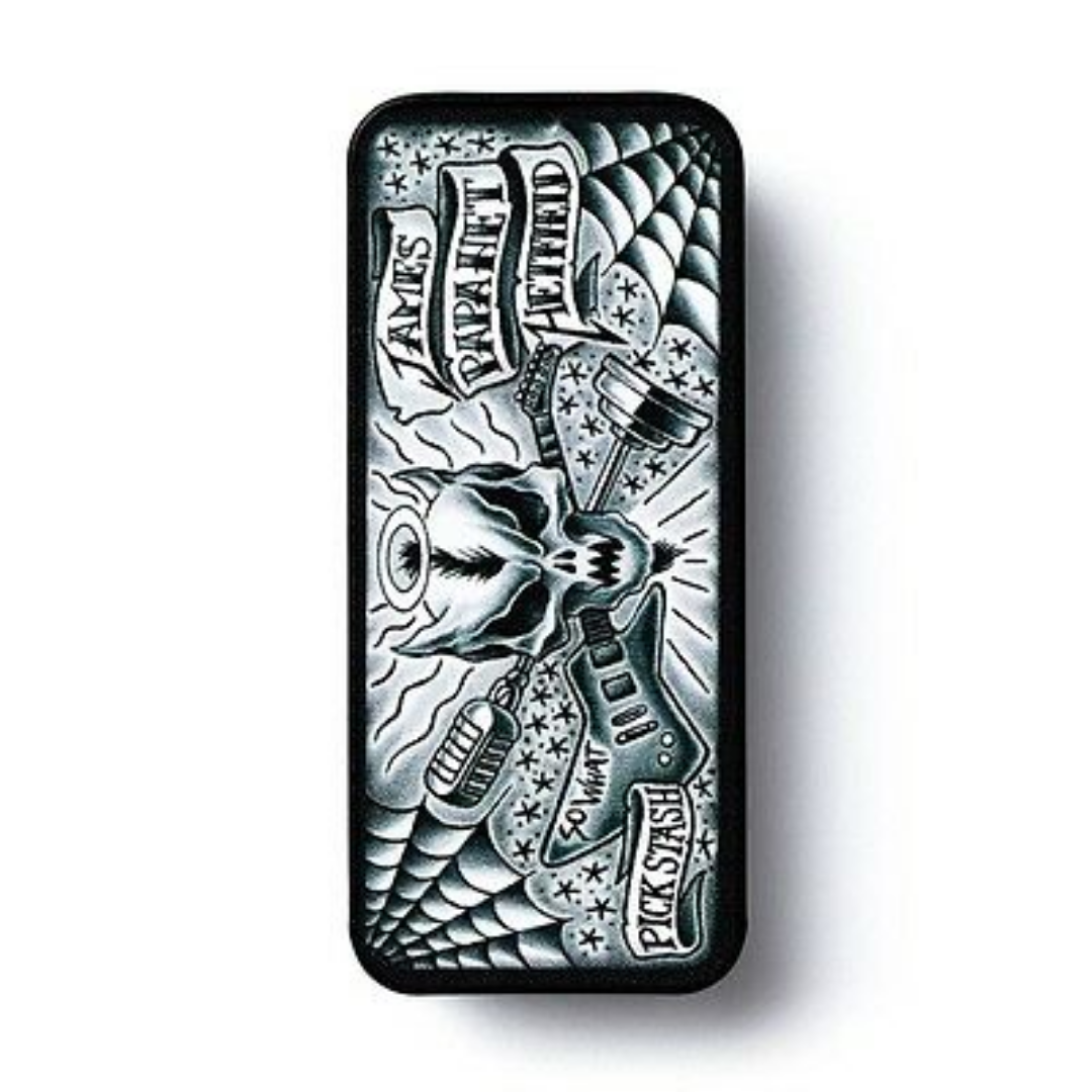 DUNLOP JPH01T088 JAMES HETFIELD COLLECTIBLE GUITAR PICK TIN 6 PIECES | JIM DUNLOP , Zoso Music