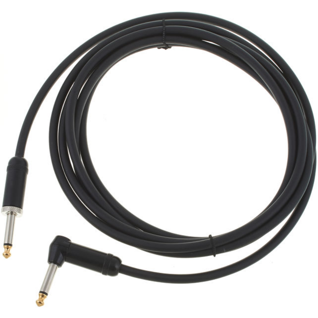 PLANET WAVES PW-AMSGRA-10 AMERICAN STAGE INSTRUMENT CABLE DUAL RIGHT ANGLED 10 FEET, PLANET WAVES, CABLES, planet-waves-audio-cable-accessory-pwamsgrr-10, ZOSO MUSIC SDN BHD