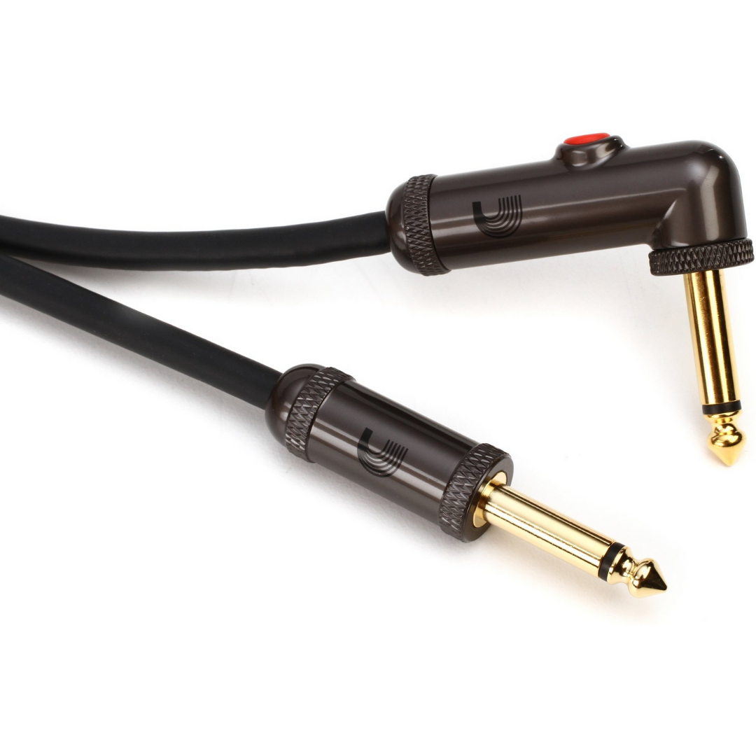 PLANET WAVES PW-AGLRA-10 CIRCUIT BREAKER LATCHING RIGHT-ANGLE INSTRUMENT CABLE 10 FT, PLANET WAVES, CABLES, planet-waves-audio-cable-accessory-pwaglra-10, ZOSO MUSIC SDN BHD