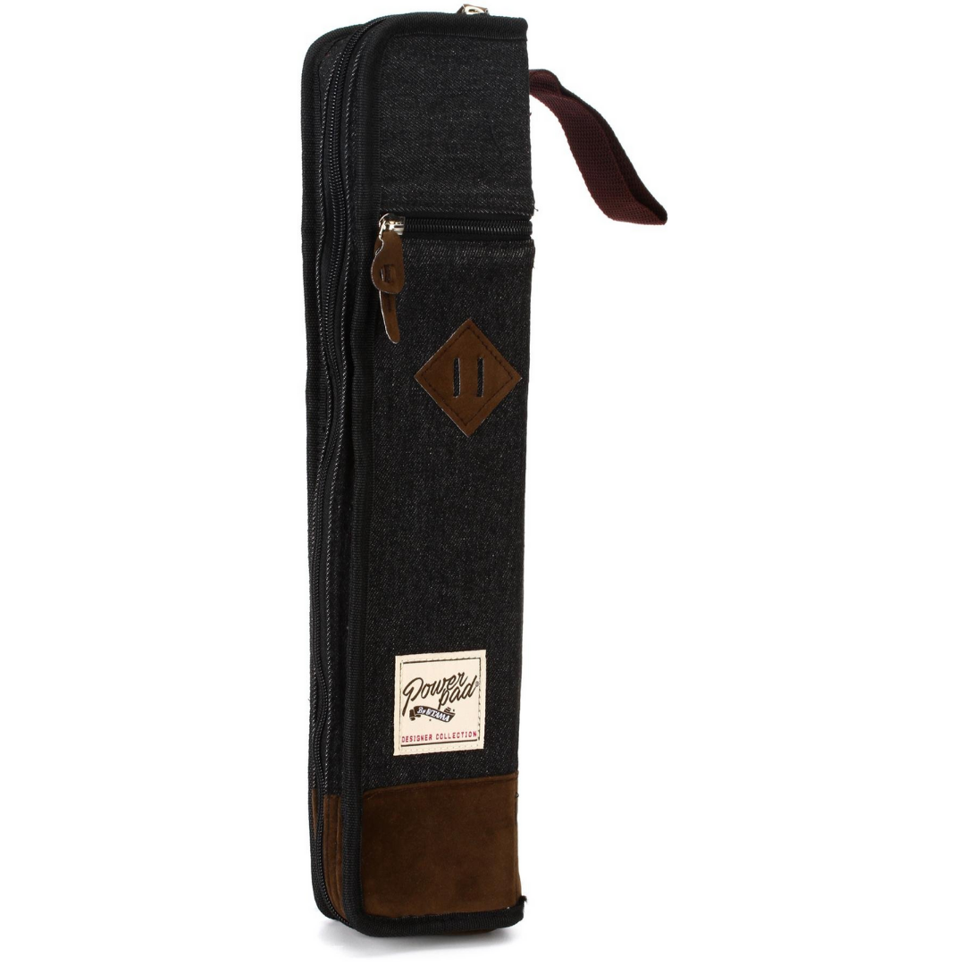 TAMA TSB12DBK POWERPAD DESIGNER COLLECTION BAG DRUMSTICK BAG DENIM BLACK, TAMA, CASES & GIG BAGS, tama-cases-gig-bags-tsb12dbk, ZOSO MUSIC SDN BHD