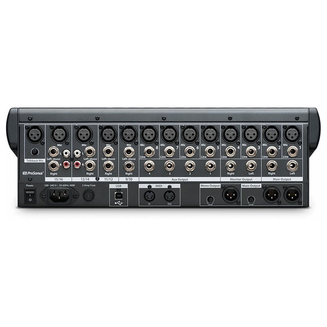 PRESONUS STUDIOLIVE 16.0.2 USB  16CH DIGITAL MIXER, PRESONUS, MIXER, presonus-mixer-psnsl1602usb, ZOSO MUSIC SDN BHD