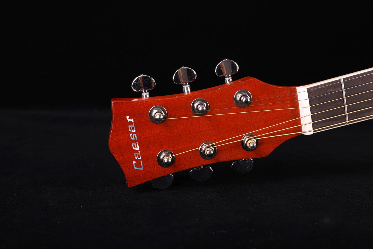 Caesar X-416Ce 41 Inches Acoustic Guitar Dreadnought Cutaway with EQ | CAESAR , Zoso Music