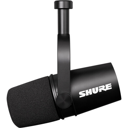 Shure MV7X Dynamic Broadcast Microphone, XLR Version - Black |  SHURE |  PODCAST MICRPHONE |  Zoso Music