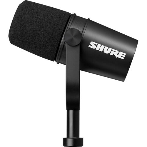 Shure MV7X Dynamic Broadcast Microphone, XLR Version - Black |  SHURE |  PODCAST MICRPHONE |  Zoso Music