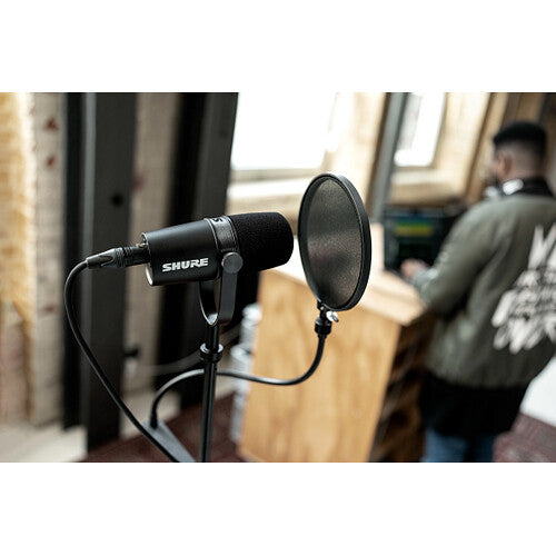 Shure MV7X Dynamic Broadcast Microphone, XLR Version - Black |  SHURE |  PODCAST MICRPHONE |  Zoso Music