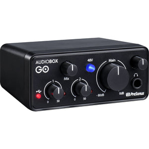 PreSonus AudioBox Go 2x2 USB-C Audio Interface |  PRESONUS |  AUDIO INTERFACE |  Zoso Music