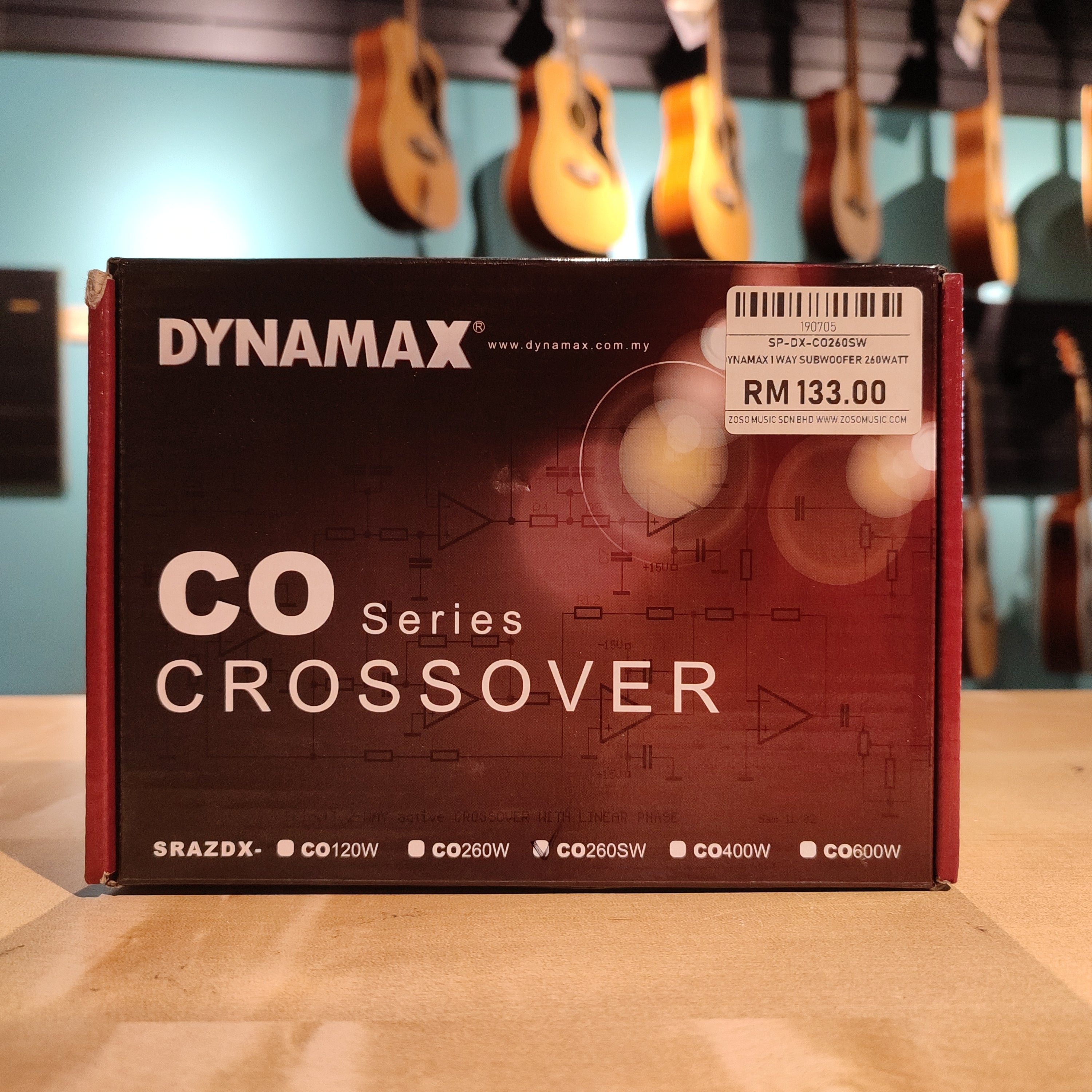 DISPLAY CLEARANCE - DYNAMAX CROSSOVER UNITSRAZDX-CO2608W 260WATT | DYNAMAX , Zoso Music