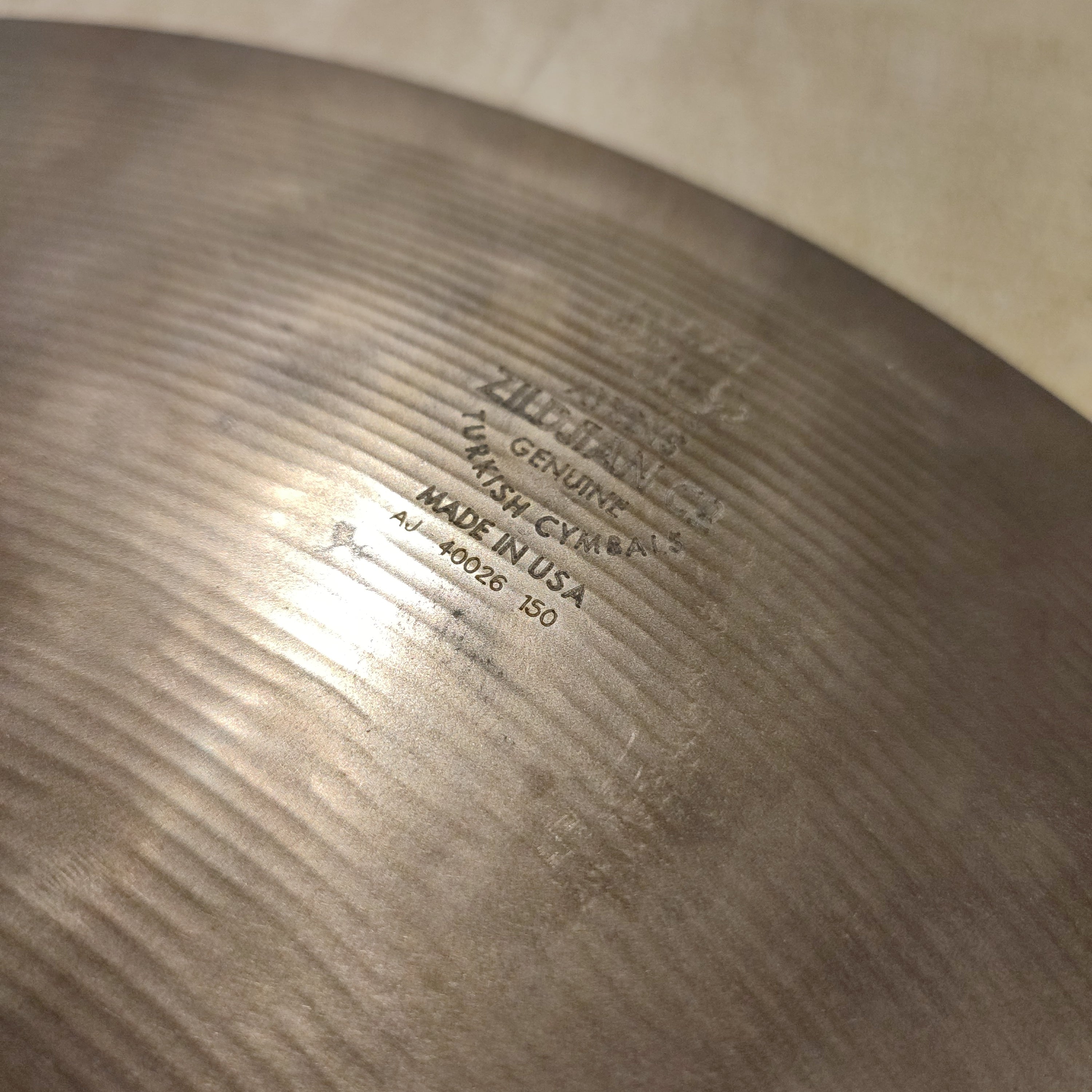 DISPLAY CLEARANCE - ZILDJIAN ZBT BAND CYMBAL, PAIR | ZILDJIAN , Zoso Music