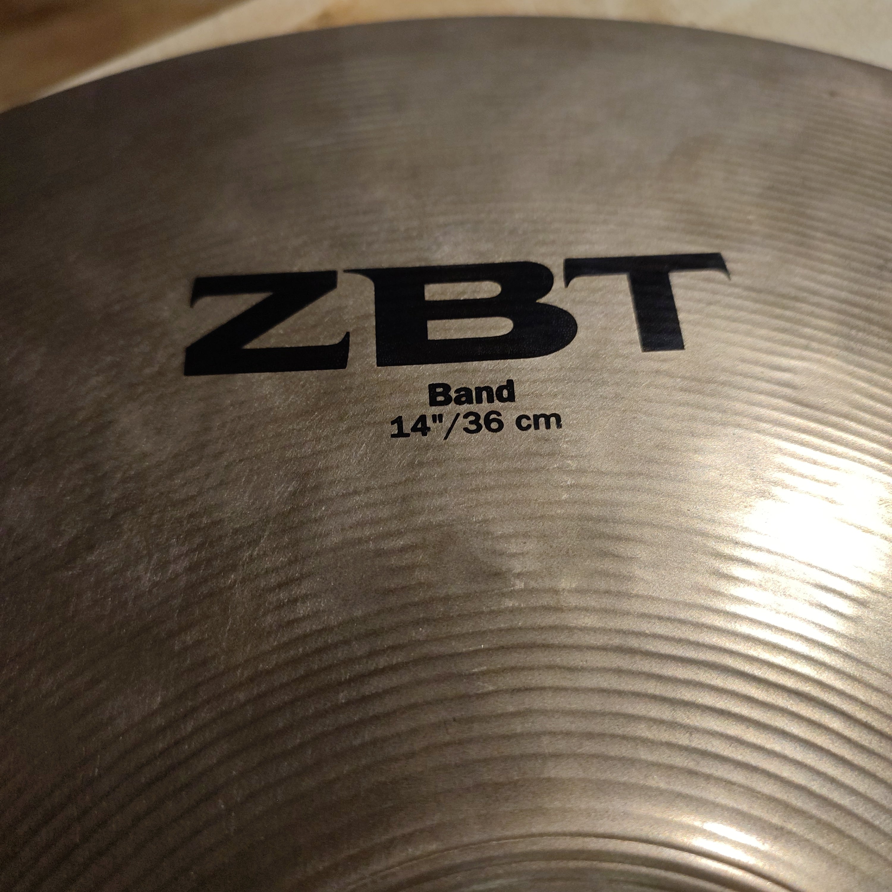 DISPLAY CLEARANCE - ZILDJIAN ZBT BAND CYMBAL, PAIR | ZILDJIAN , Zoso Music