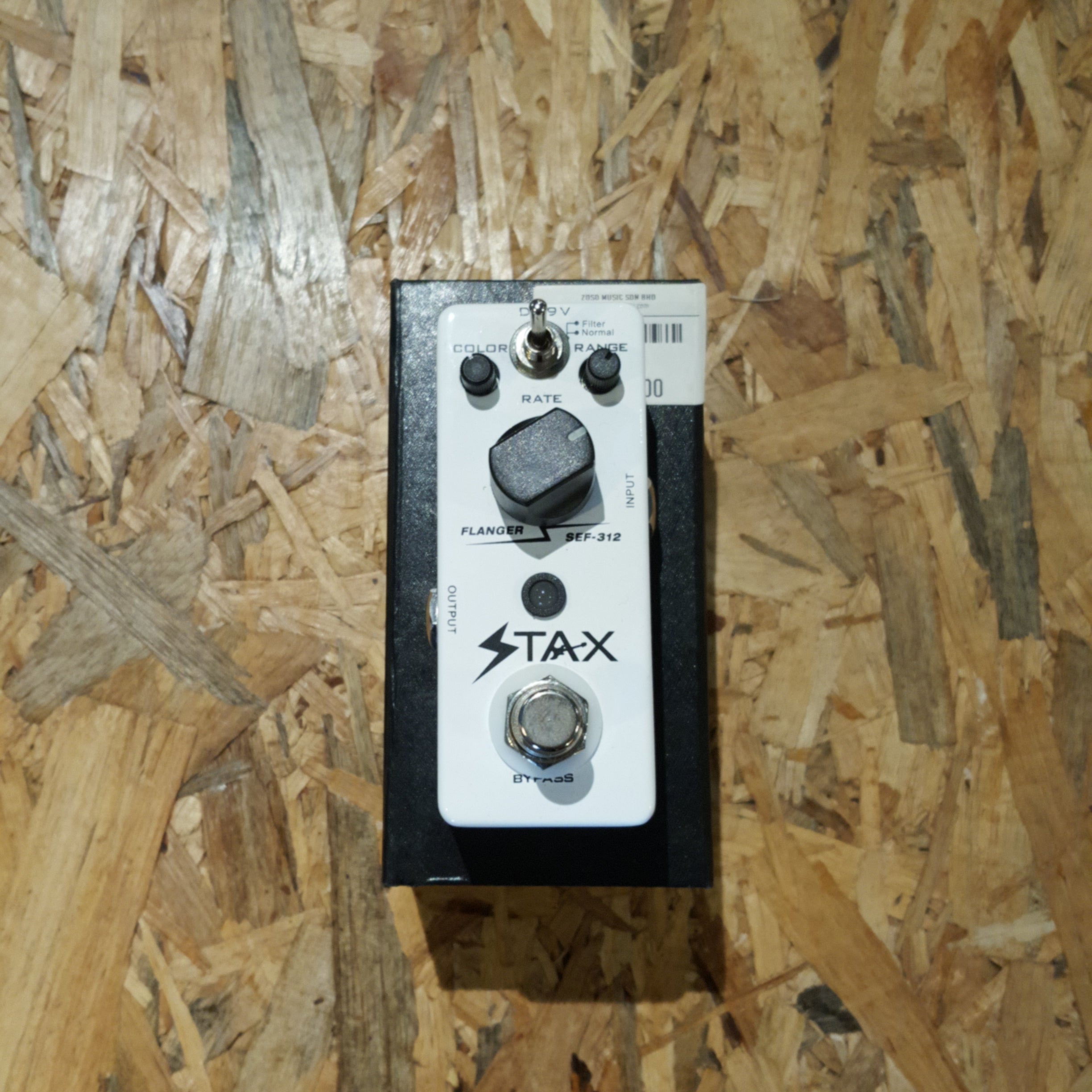 DISPLAY CLEARANCE - ROWIN EFFECT PEDAL FLANGER ROWLEF312 STAX WHITE | ROWIN , Zoso Music