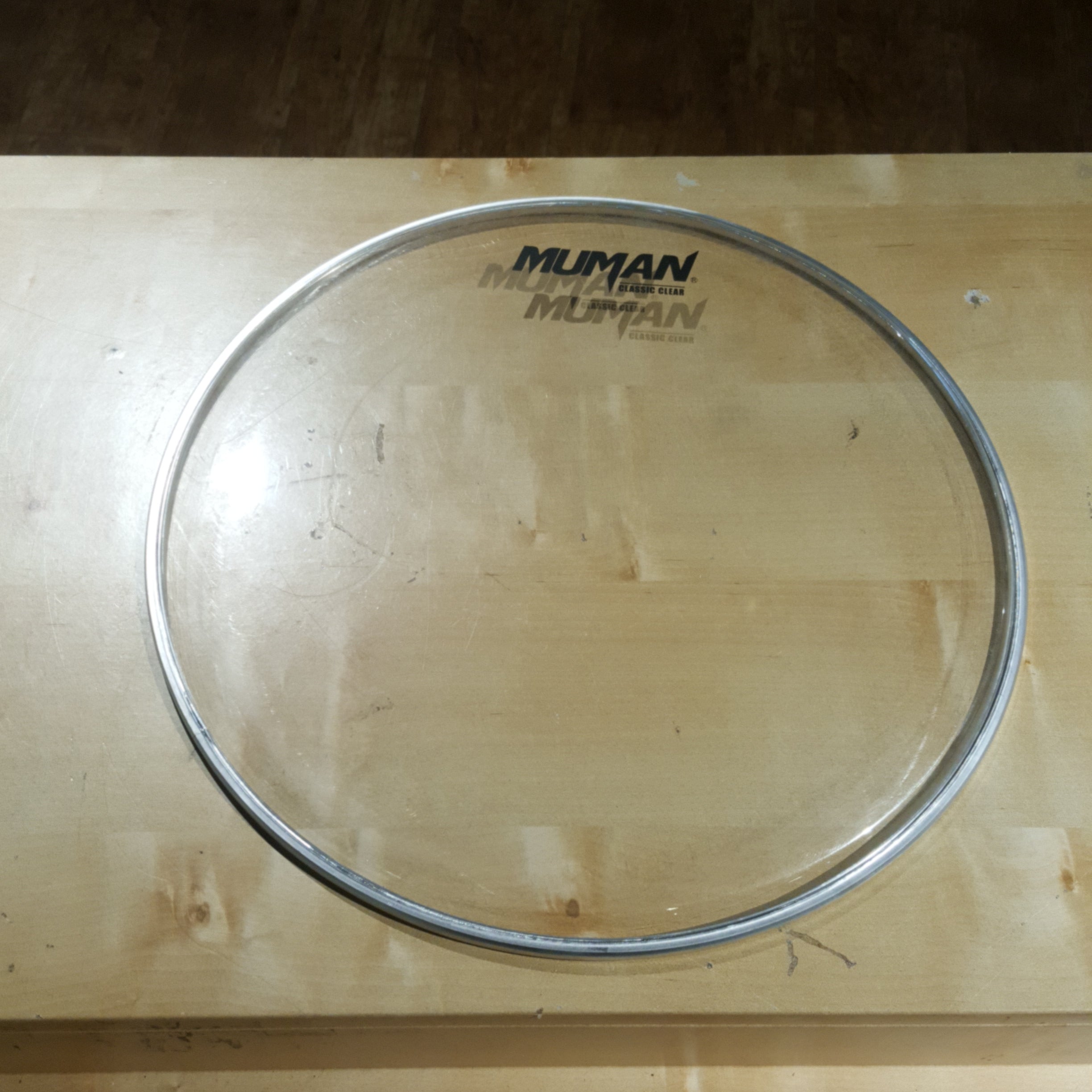 DISPLAY CLEARANCE - MUMAN 13" CLASSIC CLEAR DRUM HEAD | MUMAN , Zoso Music