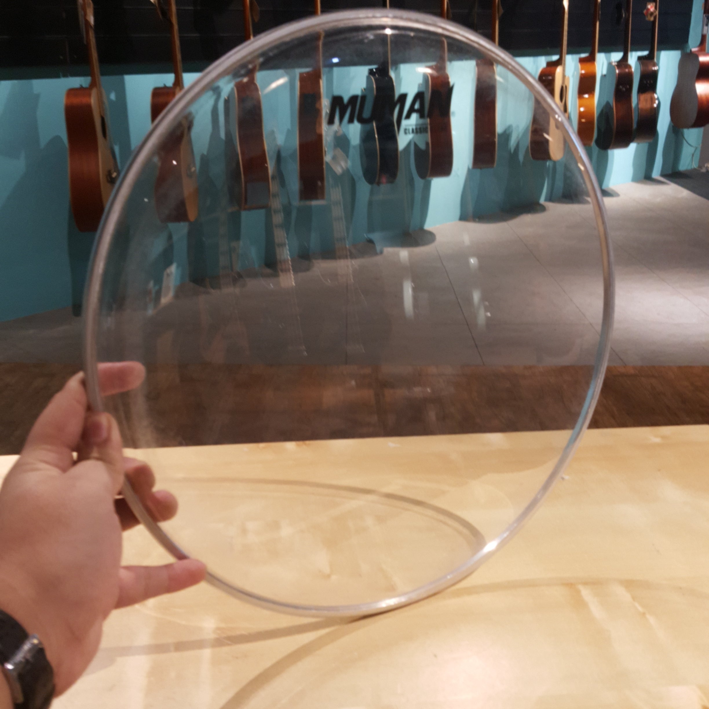 DISPLAY CLEARANCE - MUMAN 13" CLASSIC CLEAR DRUM HEAD | MUMAN , Zoso Music