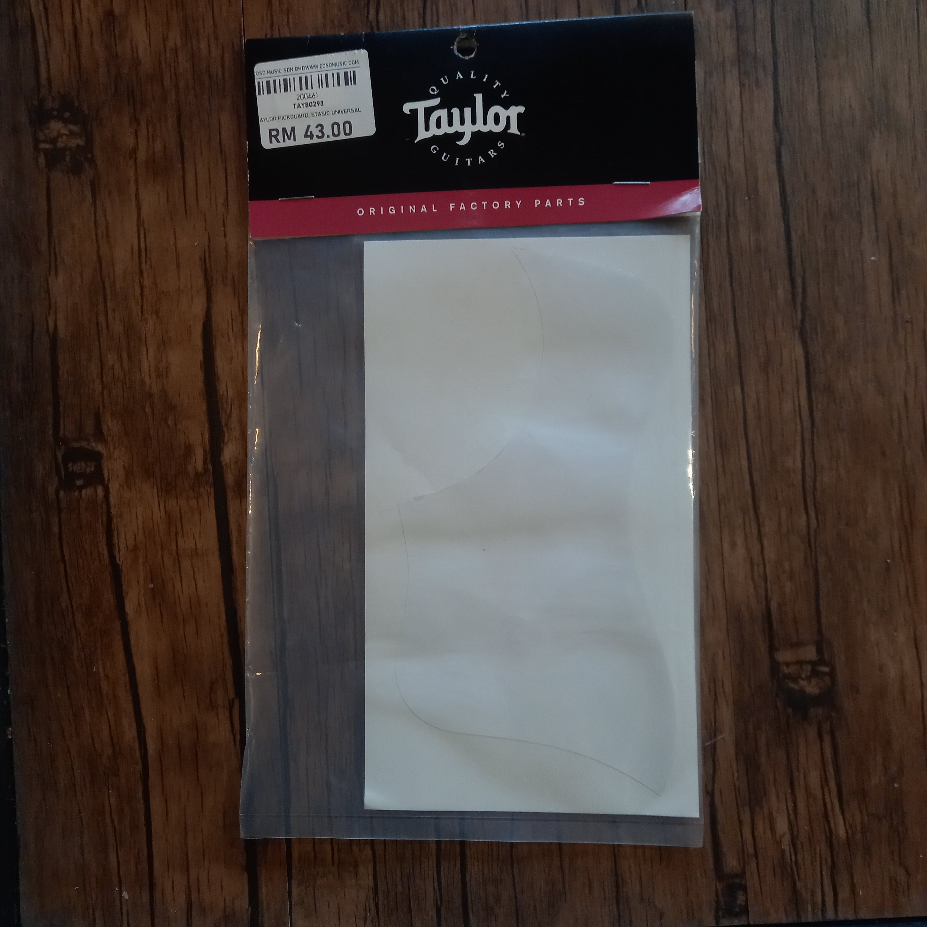 DISPLAY CLEARANCE - TAYLOR PICKGUARD, STASIC UNIVERSAL | TAYLOR , Zoso Music
