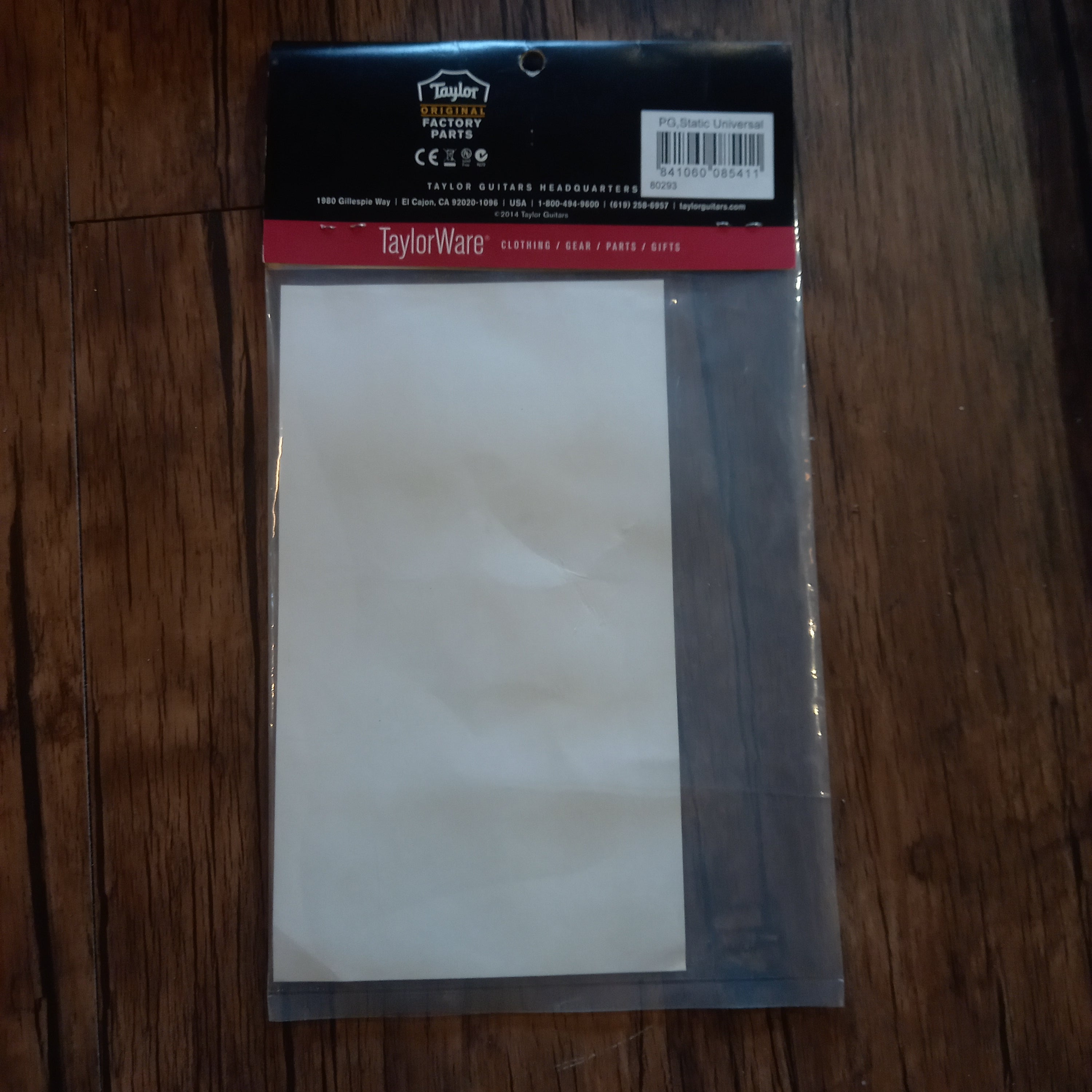 DISPLAY CLEARANCE - TAYLOR PICKGUARD, STASIC UNIVERSAL | TAYLOR , Zoso Music