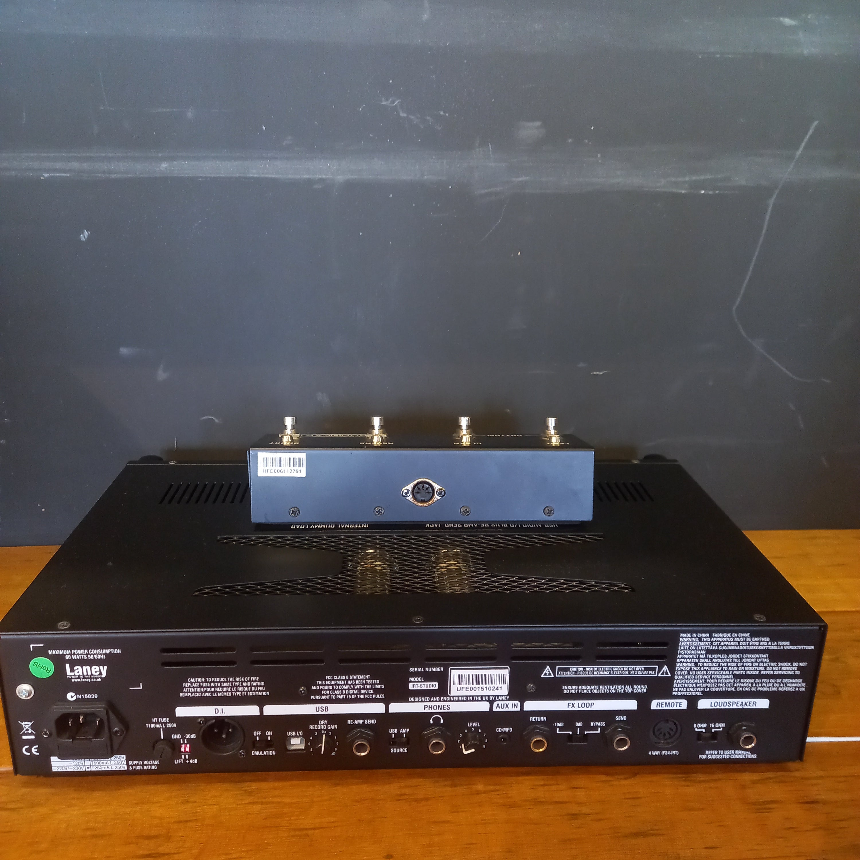 DISPLAY CLEARANCE - LANEY IRONHEART STUDIO 15W TUBE RACK | LANEY , Zoso Music