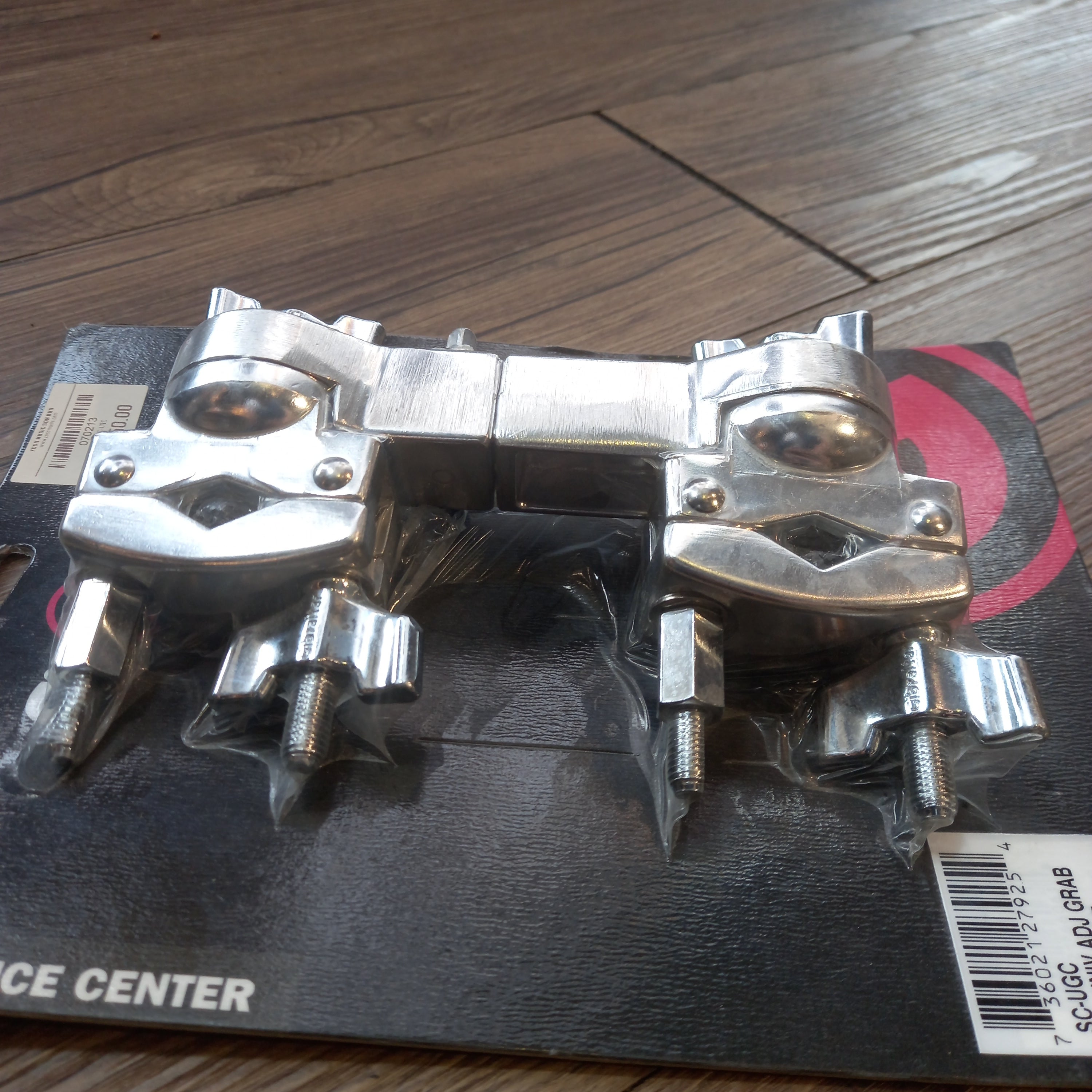 DISPLAY CLEARANCE - GIBRALTAR SC-UGC UNIVERSAL ADJUSTMENT GRABBER CLAMP 2 HOLE GIB-SC-UGC | GIBRALTAR , Zoso Music