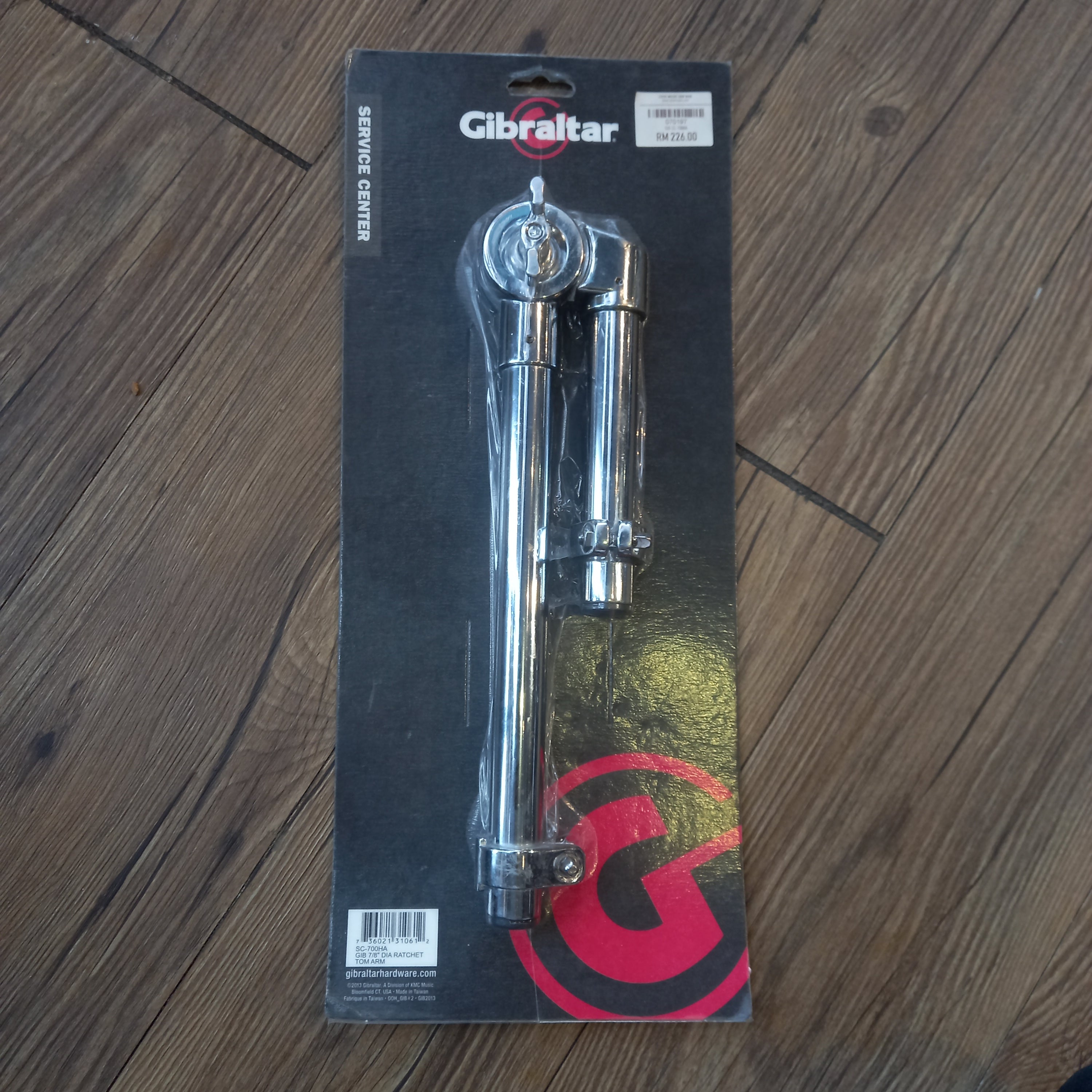 DISPLAY CLEARANCE - GIBRALTAR SC-700HA TOM ARM | GIBRALTAR , Zoso Music