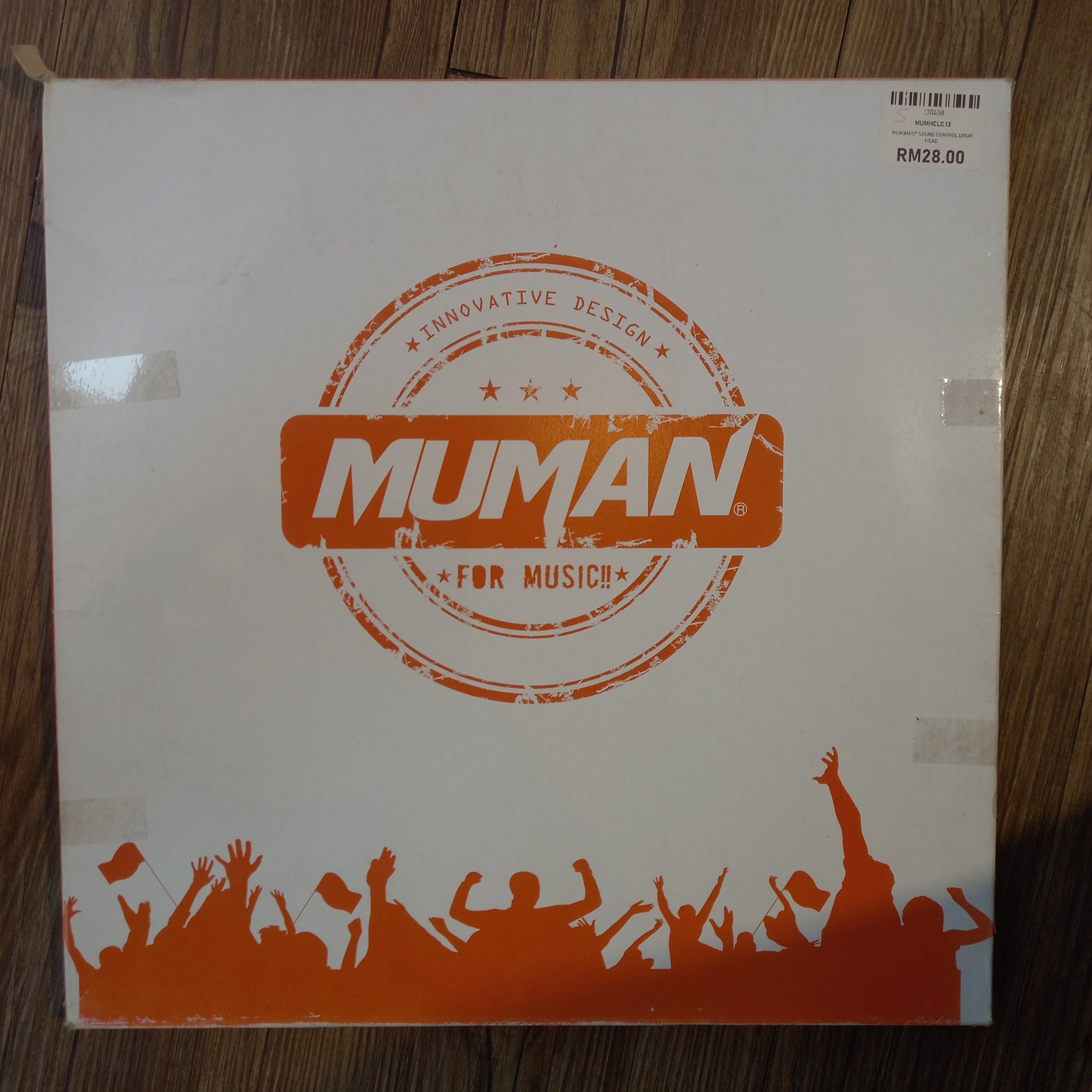 DISPLAY CLEARANCE - MUMAN 13" SOUND CONTROL DRUM HEAD | MUMAN , Zoso Music